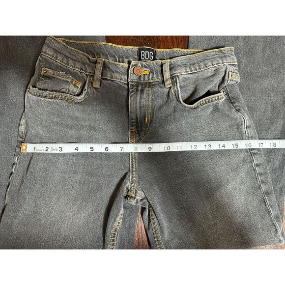Urban Outfitters BDG y2k Gray Low Rise Boot Cut Jeans Size 28 - Picture 7 of 11